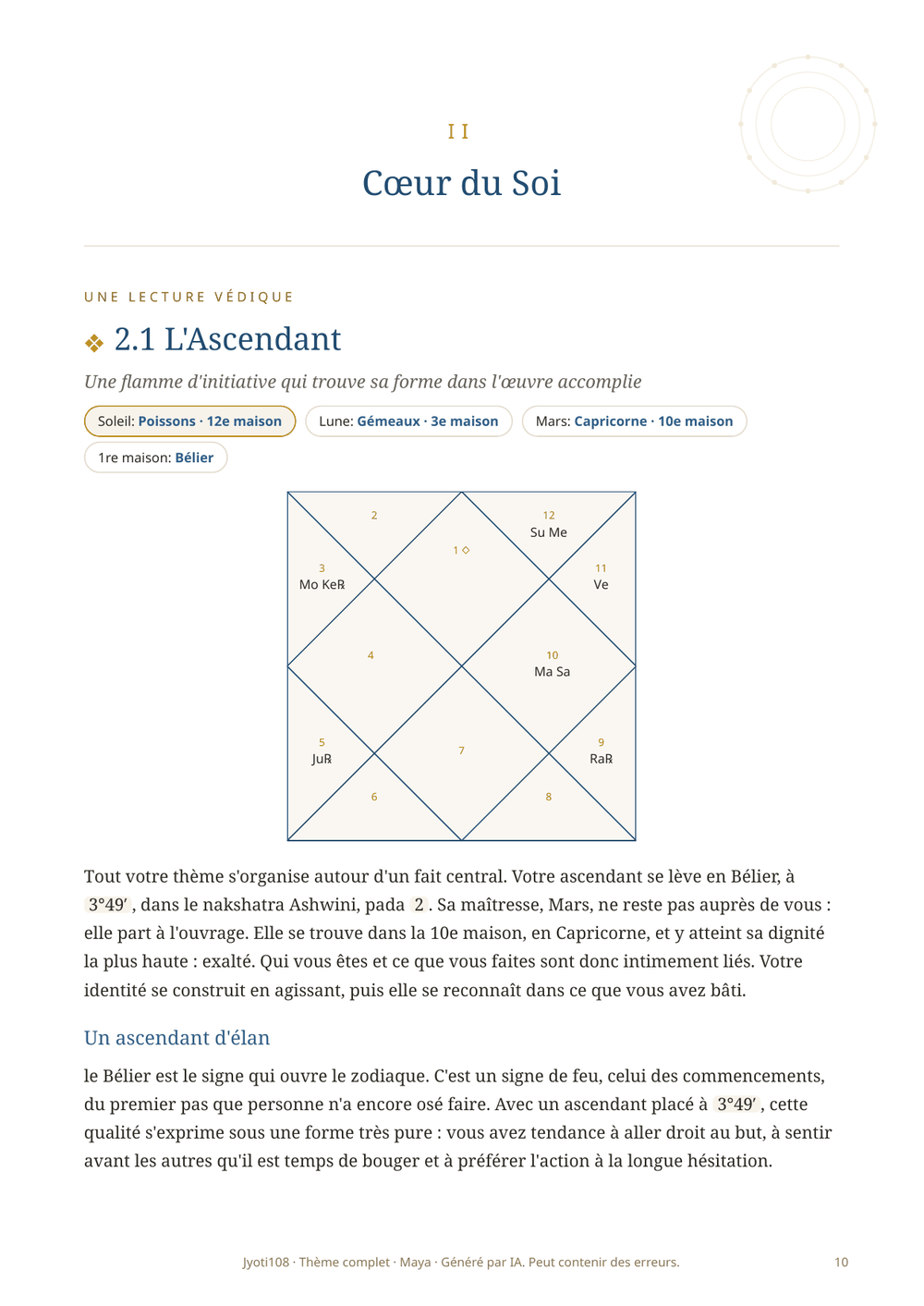 Exemple de section